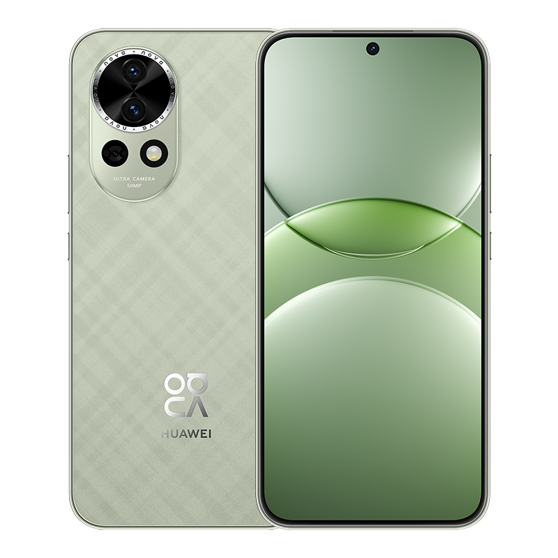 Huawei Nova 13, 12GB RAM, 256GB Storage, LTE Dual SIM, (Black) (Loden Green)