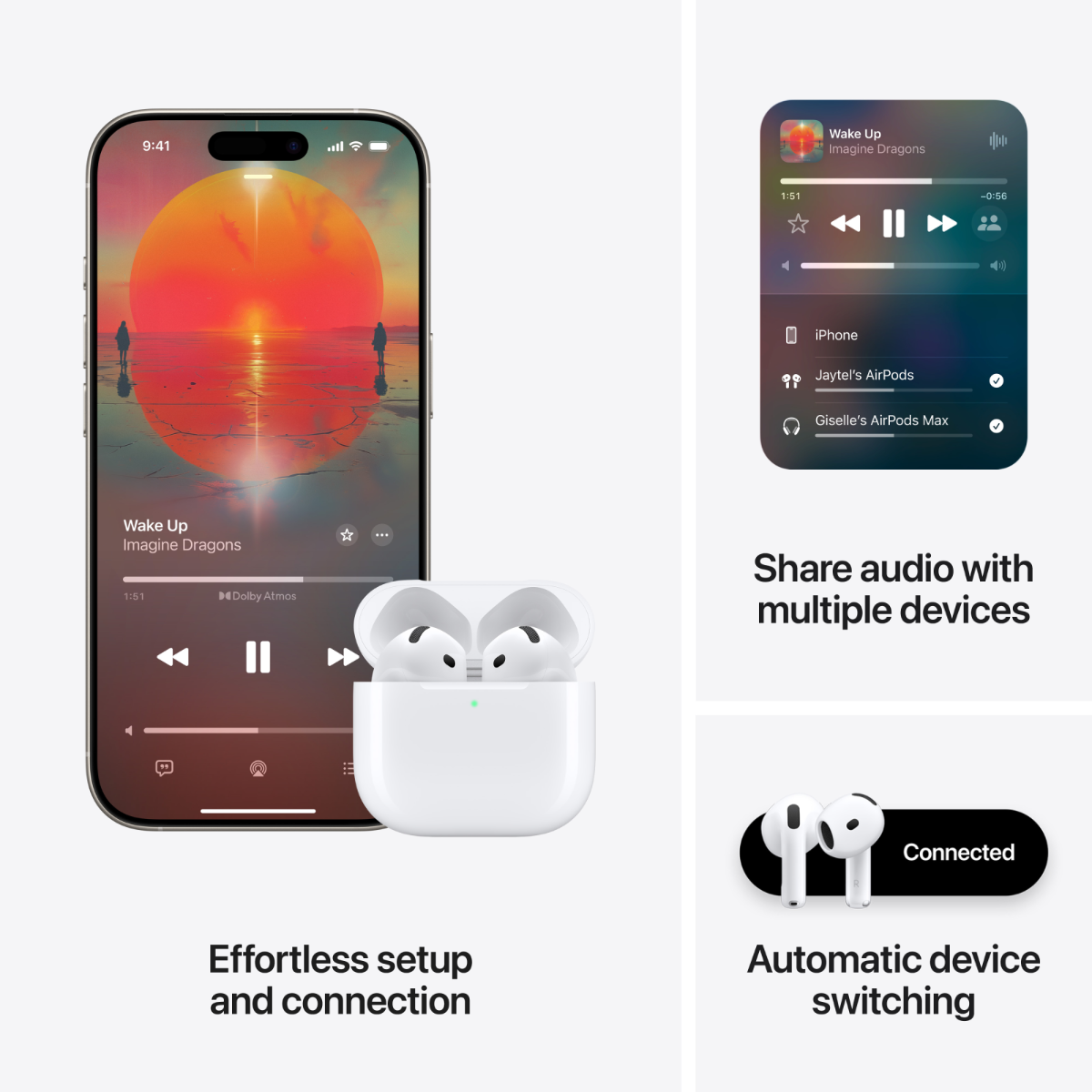 APPLE Airpods 4 – Next-Level Sound, Effortless Connectivity